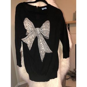 Cynthia Rowley black sweater